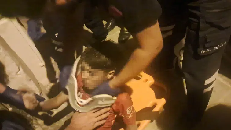 Kilis'te bahçedeki su kuyusuna düşen çocuk ekiplerin zamanla yarışı sonucu kurtarıldı