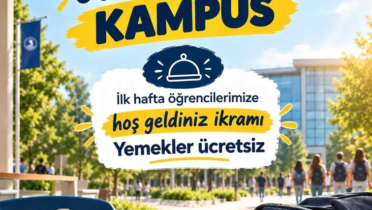 Ondokuz Mayıs Üniversitesi'nden öğrencilere akademik yıl başlangıcında ücretsiz yemek desteği