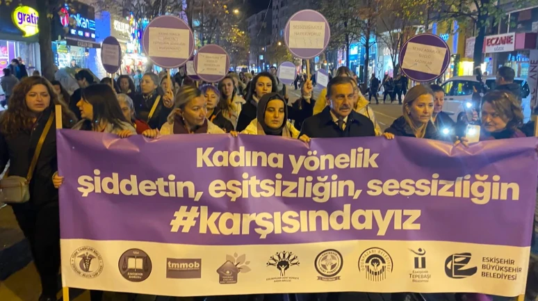 Odunpazarı Kent Konseyi’nden ‘Sessiz Yürüyüş’