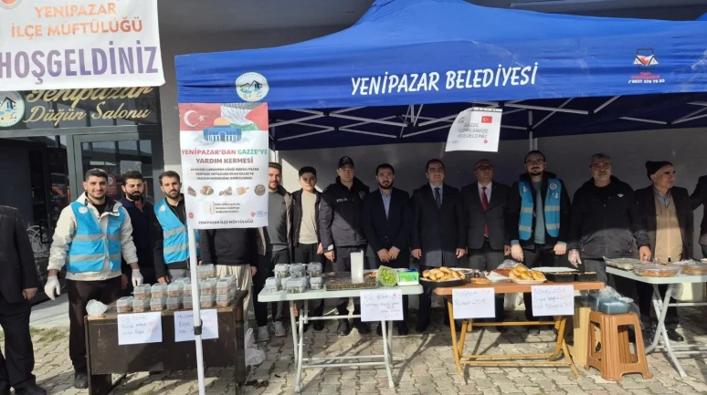 Bilecik’te Gazze İçin Hayır Çarşısı Kuruldu