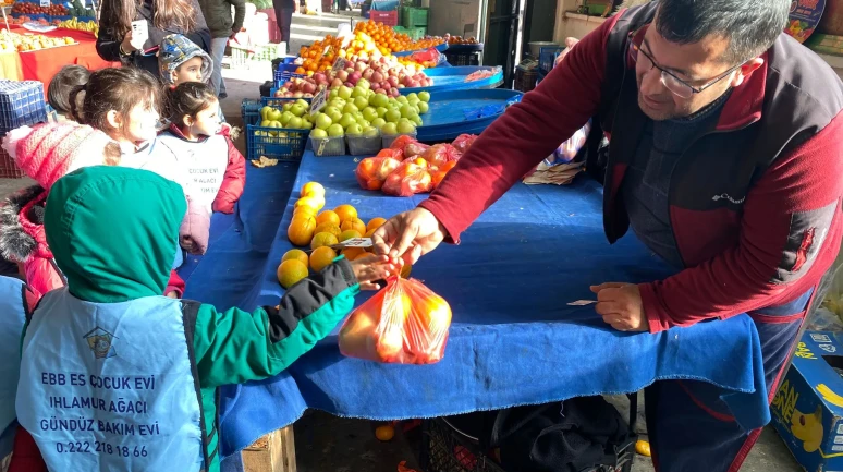 Es Çocuk Evi Öğrencilerinden Yerli Malı Haftası’na Anlamlı Ziyaret