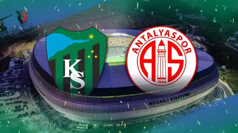 MAÇ SONUCU! Kocaelispor Antalyaspor golleri kim attı, canlı maç anlatımı! Kocaelispor Antalyaspor maçı kaç kaç?