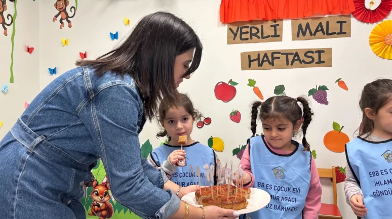 Büyükşehir’den Yerli Malı Haftası’nda Çocuklara Lezzetli Eğitim