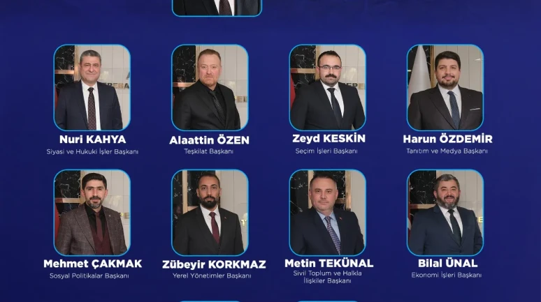 AK Parti Tepebaşı’nda İlçe Yürütme Kurulu belli oldu