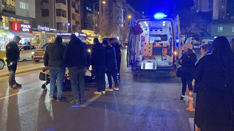 Eskişehir’de Bastonlu Yaşlı Adama  Çarpan Sürücü Kaçtı