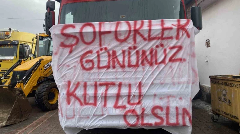Bilecik’te Dünya Şoförler Günü Konvoyla Kutlandı