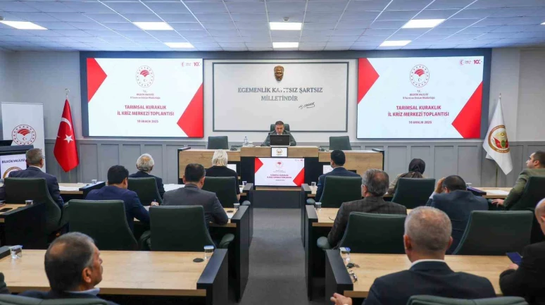 Vali Sözer Başkanlığında Kuraklık ve Hayvanları Koruma Toplantıları Yapıldı