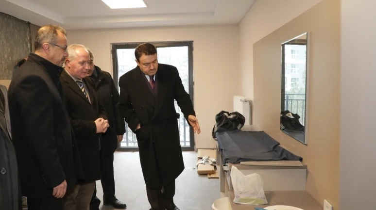 Kütahya Valisi Musa Işın’dan Yapımı Süren Öğretmenevine İnceleme