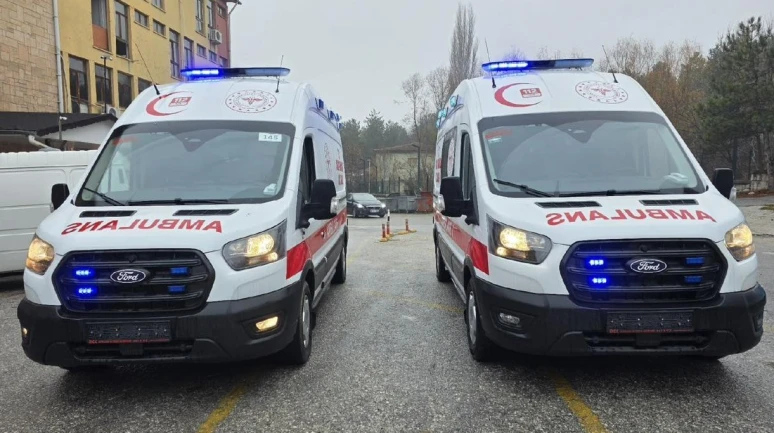 112 Acil Hizmetlerinde Kütahya’ya Yeni Araçlar Tahsis Edildi