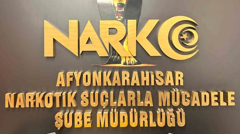 Afyonkarahisar’da narkotik operasyonu: 1 kişi tutuklandı