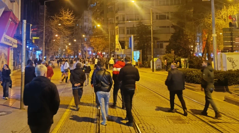 Eskişehir’de Eylemin 5. Gününde Polis Müdahale Etmedi Eylemciler Kendi İçlerinde Tartıştı