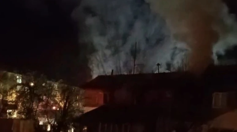 Eskişehir'de iki katlı binada çıkan yangında maddi hasar oluştu