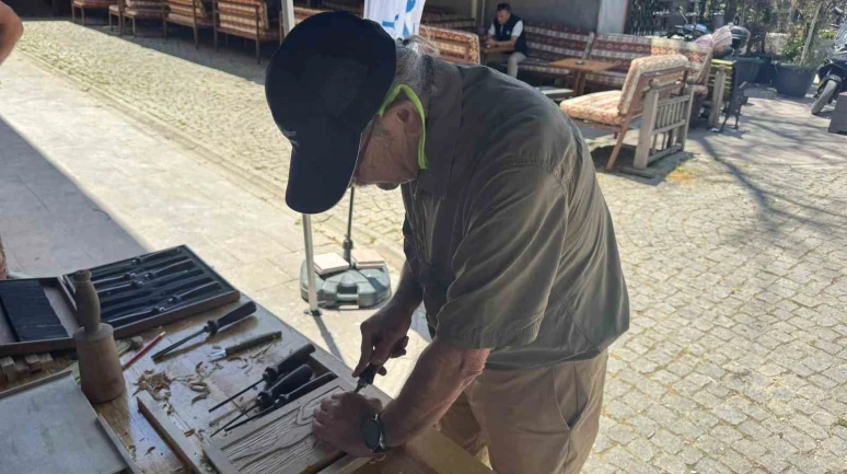 Ahşap Heykel Festivali’nde Kursiyer Eserleri Göz Doldurdu