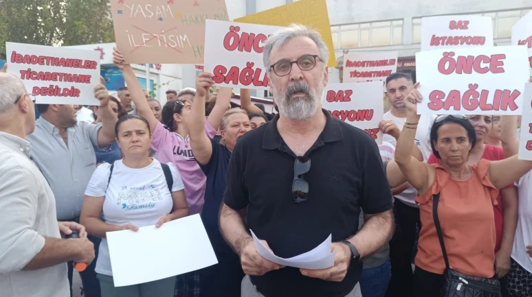 Eskişehir’de Cemevi çatısına kurulan baz istasyonu mahalleliyi ayaklandırdı