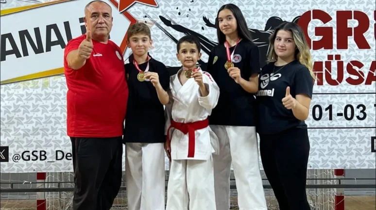 Denizli’de Eskişehir Fırtınası: Karate Takımımızdan 5 Madalya
