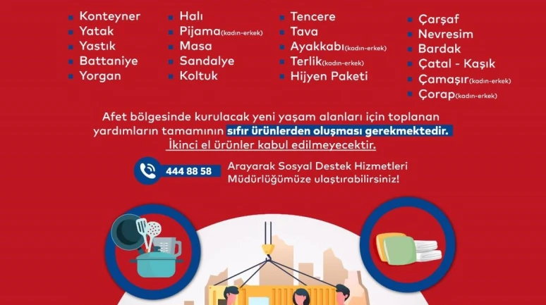 Bilecik’te Yangınzedeler İçin Yardım Seferberliği Başladı