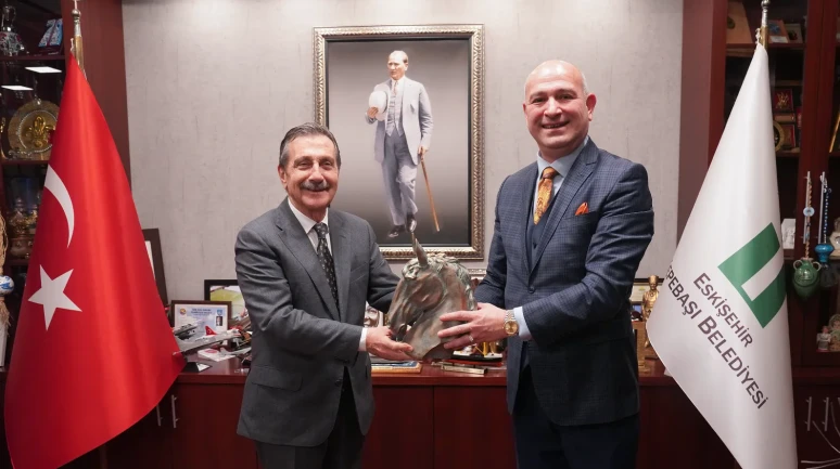 Hacı Bektaş Veli Anadolu Kültür Vakfı’ndan Başkan Ataç’a Nezaket Ziyareti