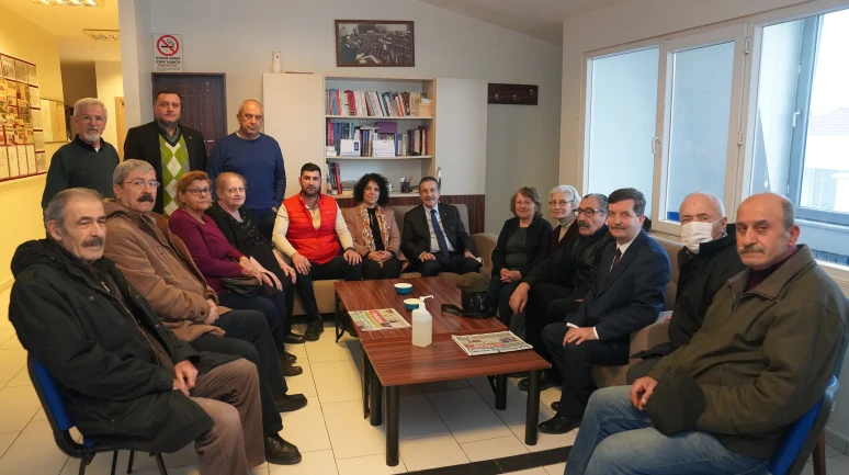 Ataç, DİSK Emekli-Sen Eskişehir Şubesi'ni Ziyaret Etti
