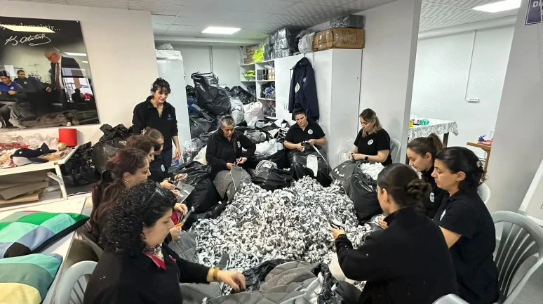 Odunpazarı’nda Atık Kumaşlar Yeni Ürünlere Dönüşüyor