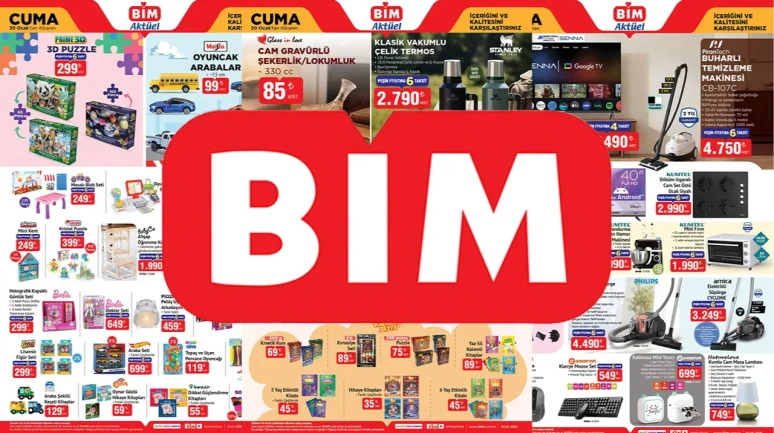 BİM YİNE YAPIYOR! 30 Ocak Aktüel Kataloğu OLAY YARATTI: TV’den Termosa, Elektronikten Mutfağa İNDİRİM YAĞMURU