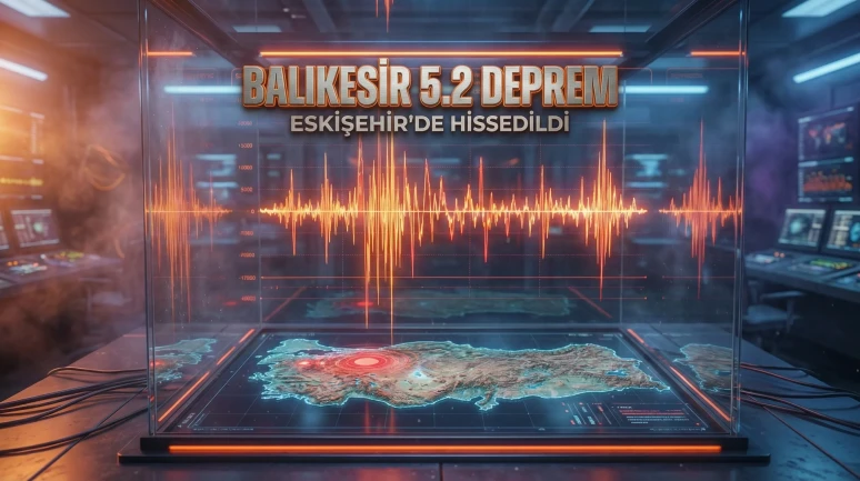 Balıkesir Sındırgı’da 5,2 büyüklüğünde deprem Eskişehir'de de Hissedildi.