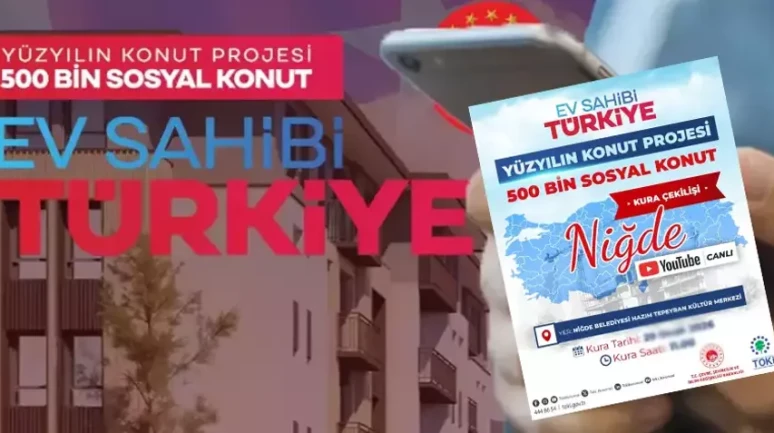 CANLI İZLE NİĞDE TOKİ KURA ÇEKİMİ NE ZAMAN, SAAT KAÇTA, NEREDEN İZLENİR? Niğde TOKİ kura sonucu sorgulama ekranı TOKİ Niğde 2.604 konut için hak sahibi belli oluyor!