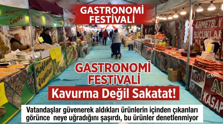 Eskişehir Gastronomi Festivali’nde Mide Bulandıran Olay! Dana Kavurma Diye Bakın Ne Yedirdiler?