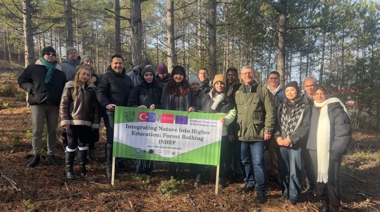Esogü’de Orman Banyosu Projesi Başladı, Doğa Eğitime Entegre Ediliyor