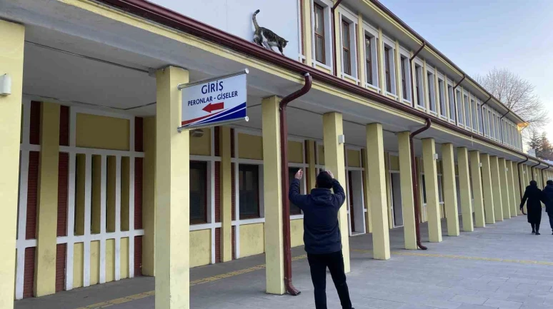 Eskişehir’in Ünlü Kedisi Bir Kez Daha Rol Yaptı