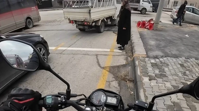 Eskişehir’de Trafikte Örnek Davranış Kameraya Yansıdı