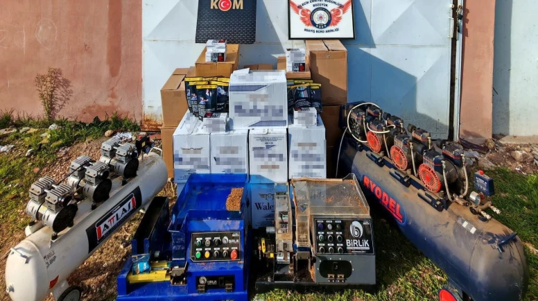 Bozüyük’te kaçak tütün operasyonu: 98 bin 400 makaron ele geçirildi