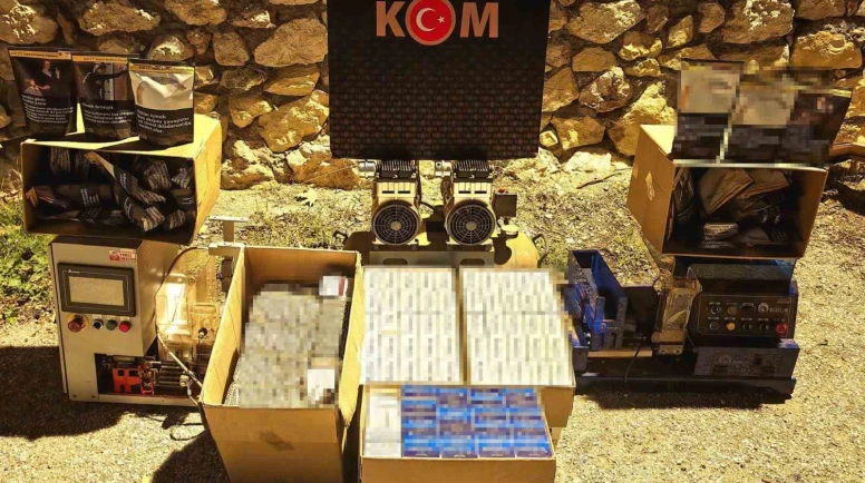 Bilecik'te Kaçak Tütün İmalathanesine Baskın