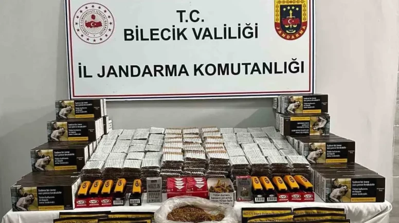 Pazaryeri’nde Kaçak Tütün Ürünü Baskını: 2 Şüpheli Gözaltında