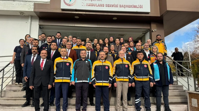 112’nin Kahramanları Acil Sağlık Hizmetleri Haftası’nda Buluştu