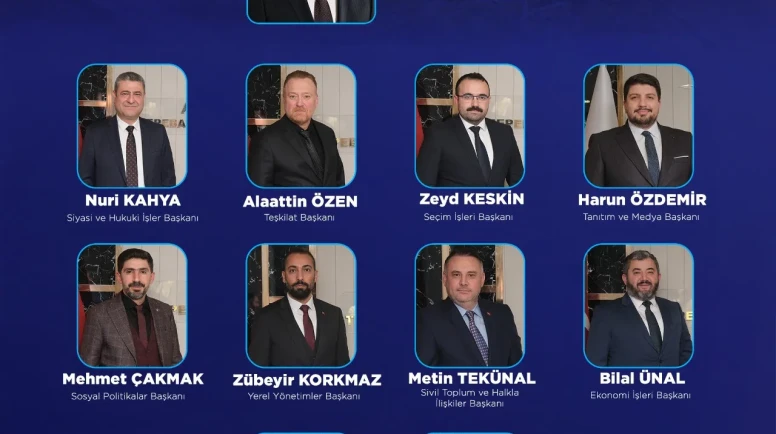 AK Parti Tepebaşı’nda İlçe Yürütme Kurulu belli oldu