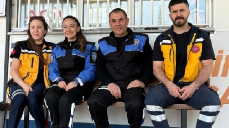 Eskişehir'de Polis Ekipleri Sağlık Kuruluşlarını Ziyaret Etti