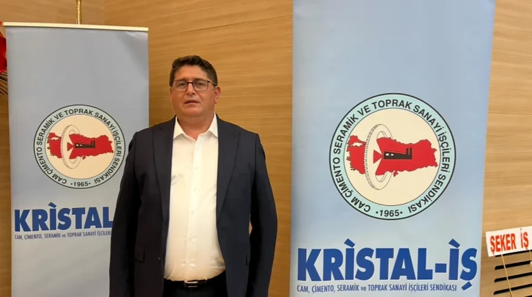 Kristal-İş sendikası Eskişehir şubesinde güven tazeledi