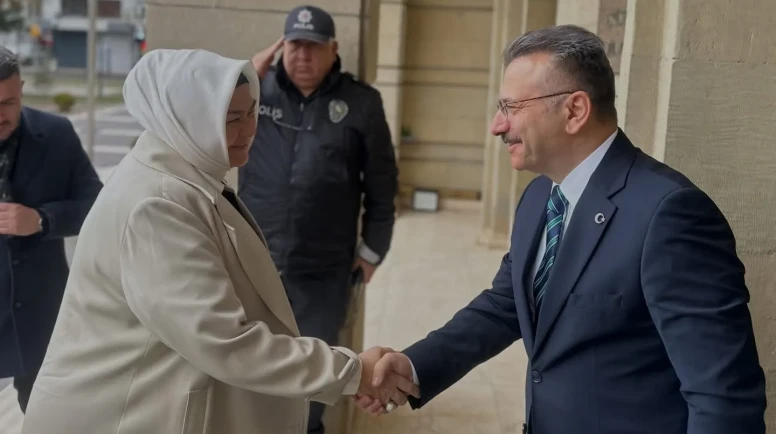 Ayşen Gürcan’dan Vali Hüseyin Aksoy’a Teşekkür Ziyareti