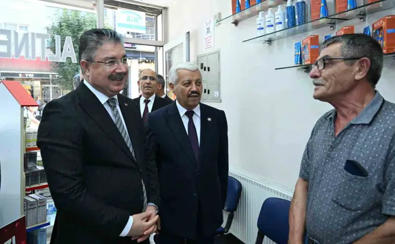 Eskişehir Valisi Yılmaz Esnafın Talep ve Önerilerini Dinledi