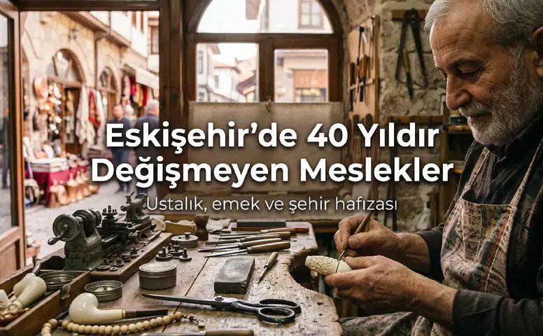 Eskişehir’de 40 Yıldır Değişmeyen Meslekler