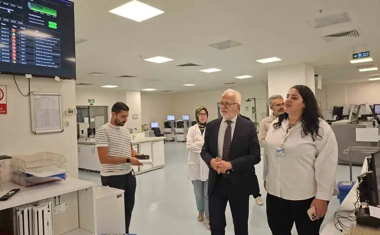 Eskişehir Şehir Hastanesi Laboratuvarlarında Yeni Sistem