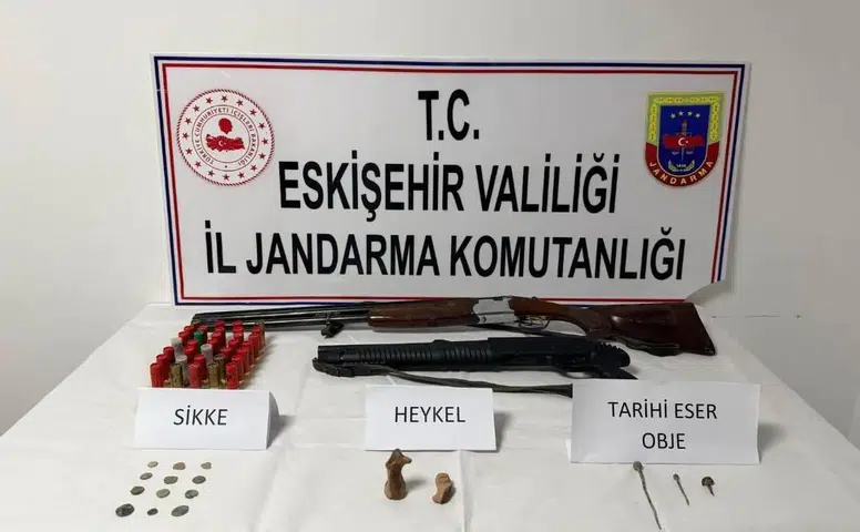 Alpu’da tarihi eser operasyonu: 1 şüpheli tutuklandı