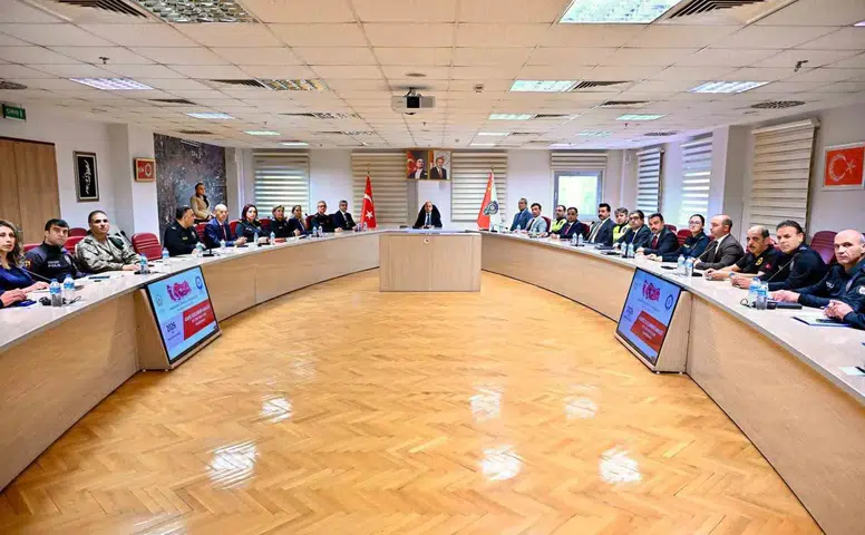 Eskişehir Emniyetinde güvenlik ve asayiş toplantısı