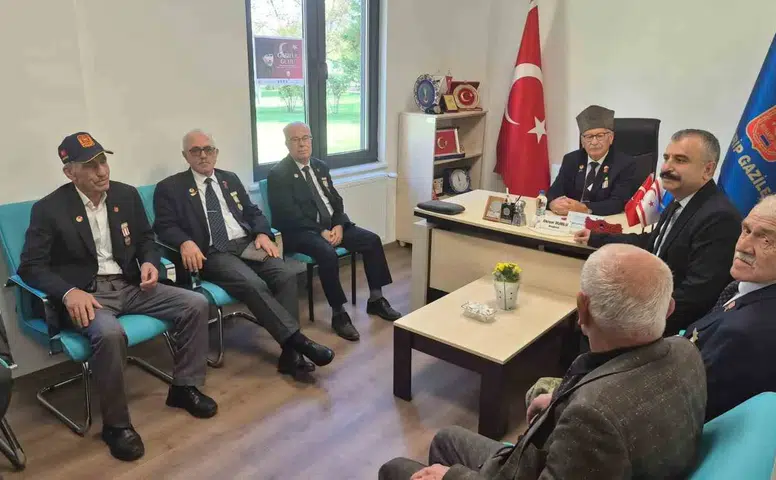 Eskişehir’de gazi derneklerine Gaziler Günü ziyareti