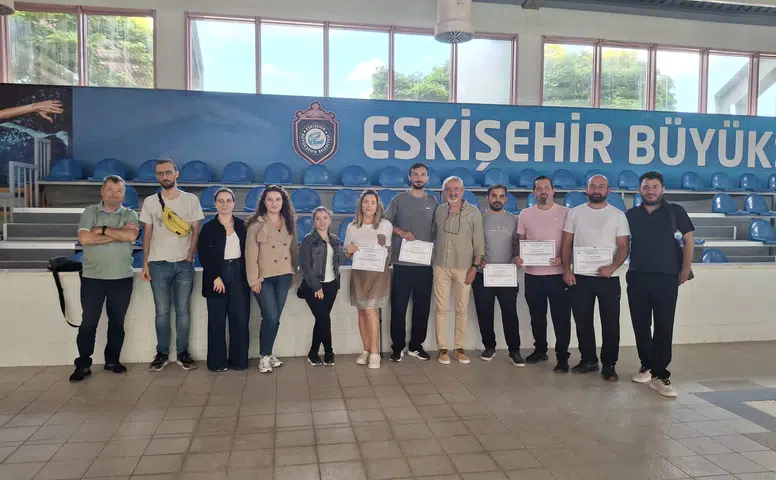 Kentpark’ta havuz suyu güvenliği eğitimi gerçekleştirildi