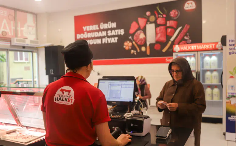 Halk Et Marketler 1 yaşında: 230 ton et satıldı