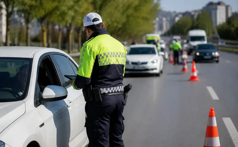 Eskişehir’de trafik denetimlerinde 315 araç men edildi