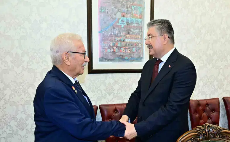 Vali Yılmaz, gazileri makamında ağırladı