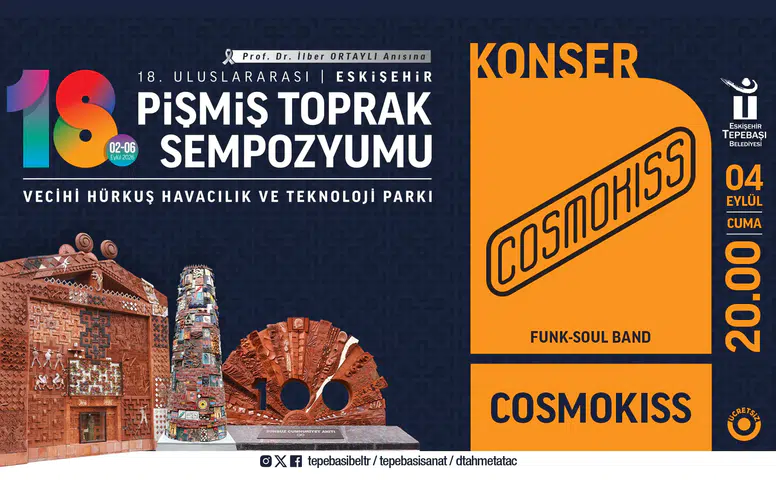 Pişmiş Toprak Sempozyumu’nda COSMOKISS Sahne Alacak