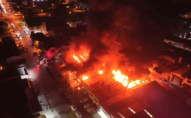 Eskişehir'de Baksan Sanayi Sitesi’nde yangın paniği